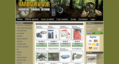 Desktop Screenshot of hardsurvivor.com